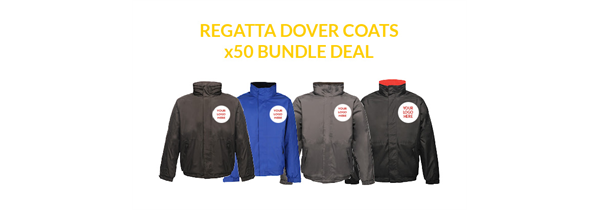 Regatta Dover Coats x50 Bundle Deal!