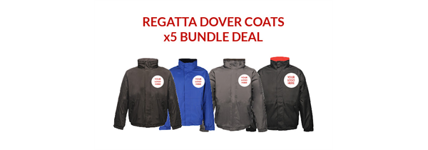 Regatta Dover Coats x5 Bundle Deal