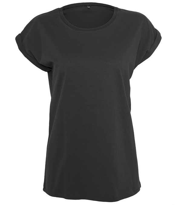 Women&#39;s extended shoulder tee