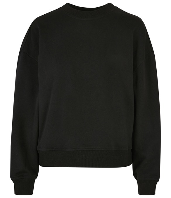 Women?s oversized crew neck sweatshirt
