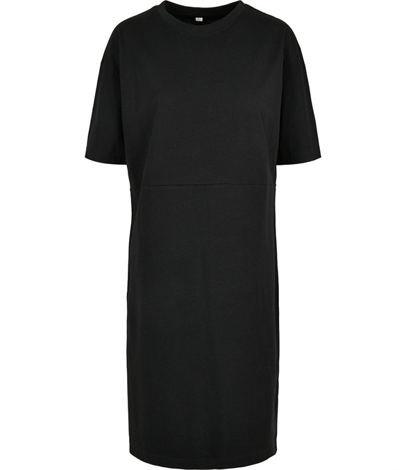 Women&#39;s organic oversizes slit tee dress