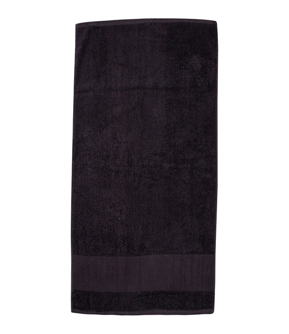 Printable border bath towel