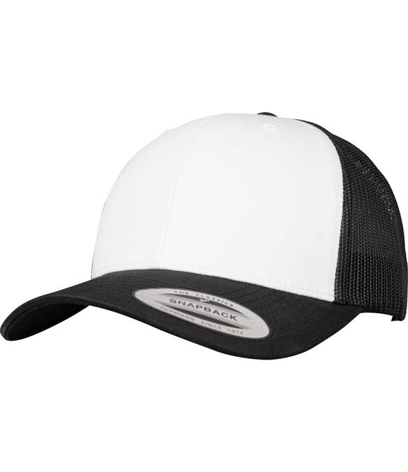 Flexfit Retro Coloured Front Trucker Cap