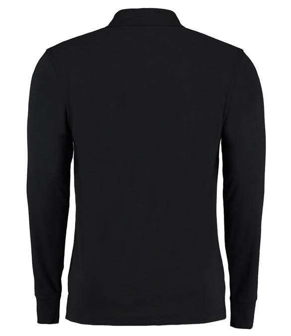 Kustom Kit Long Sleeve Poly/Cotton Piqu&#233; Polo Shirt