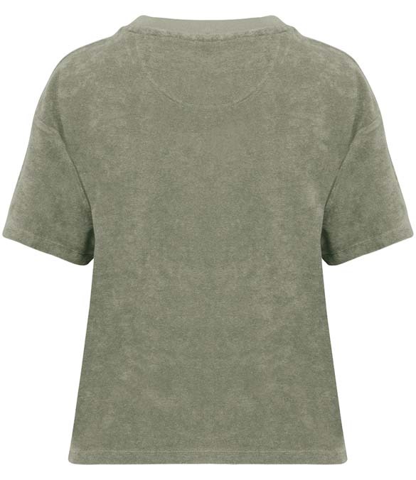 Native Spirit Ladies Terry Towel T-Shirt