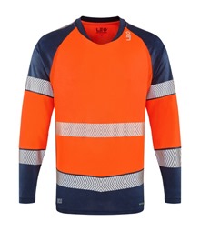 RUDA Leo EcoViz Performance+ Dual Colour Long Sleeve T-Shirt
