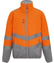 Regatta High Visibility Two Tone Thermal Baffle Jacket