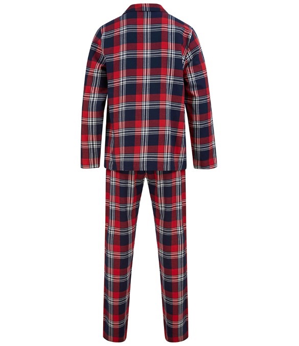 SF Men Tartan Lounge Set