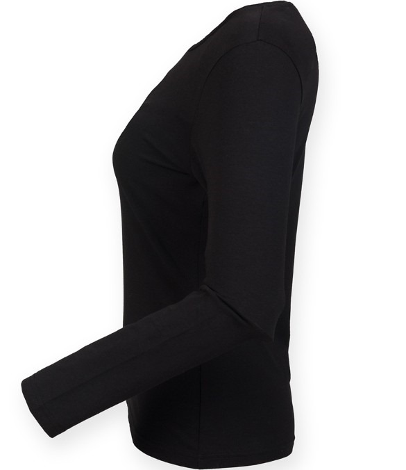 SF Ladies Feel Good Long Sleeve Stretch T-Shirt