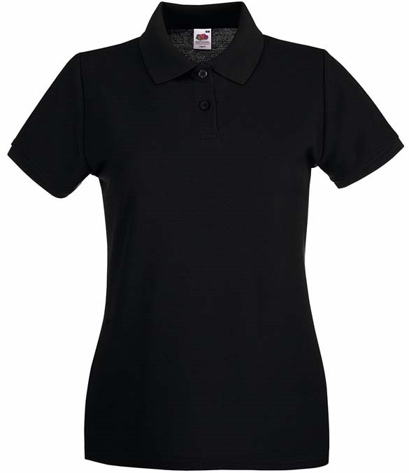 Fruit of the Loom Lady-Fit Premium Cotton Piqu&#233; Polo Shirt