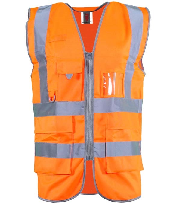 Warrior Hi-Vis Executive Waistcoat