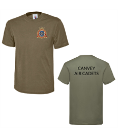 2187 Canvey Island Squadron Classic T-Shirt - Front and Back