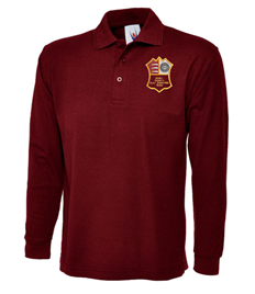 Essex County Clay Shooting Team Long Sleeve Polo w Name (UC113)