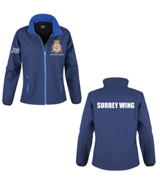 Surrey Wing Ladies Softshell Jacket w Name