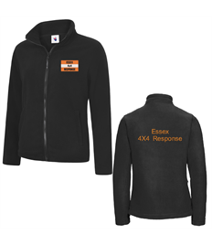 Essex 4X4 Classic Ladies Zipped Fleece (with back embroidery)