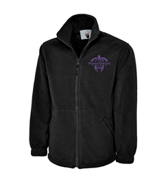 Purple Turtles Classic Zipped Fleece