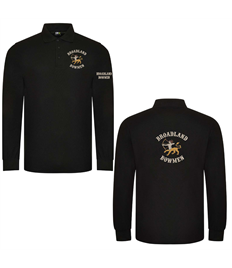 Broadland Bowmen Unisex Long Sleeve Polo Shirt