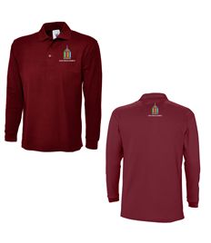 High Cross Church Long Sleeve Polo Shirt 