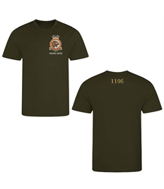 1196 Bredbury, Romiley & Marple Squadron Polyester T-Shirt w Name