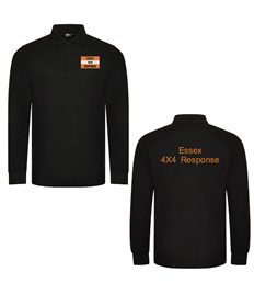 Essex 4X4 Classic Long Sleeve Polo Shirt (with back embroidery)