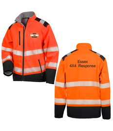 Essex 4X4 Result Ripstop Softshell Jacket (with back embroidery)