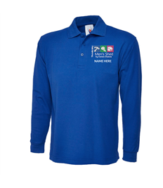 Thundersley Men's Shed L/S Polo Shirt with Name