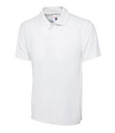 Plain White Polo Shirt