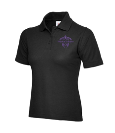 Purple Turtles Classic Ladies Polo Shirt
