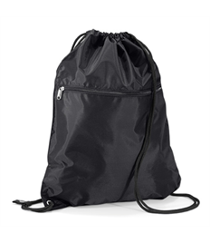 Plain Black PE Drawstring Bag (Lift Rickstones)