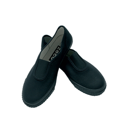 Gusset Plimsolls (Silver End)