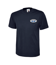 Chatten Free Navy Blue T-Shirt (XS+)
