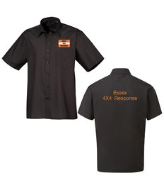 Essex 4X4 Poplin Shirt (with back embroidery)