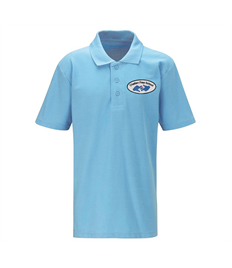 Chatten Free Sky Blue Polo Shirt (S+)