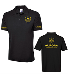 Aurora Field Archery Club Unisex Polo Shirt